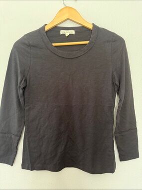 Indigo Thread‎ Co. Long Sleeve Crewneck Tee - Black Women’s XS NWOT